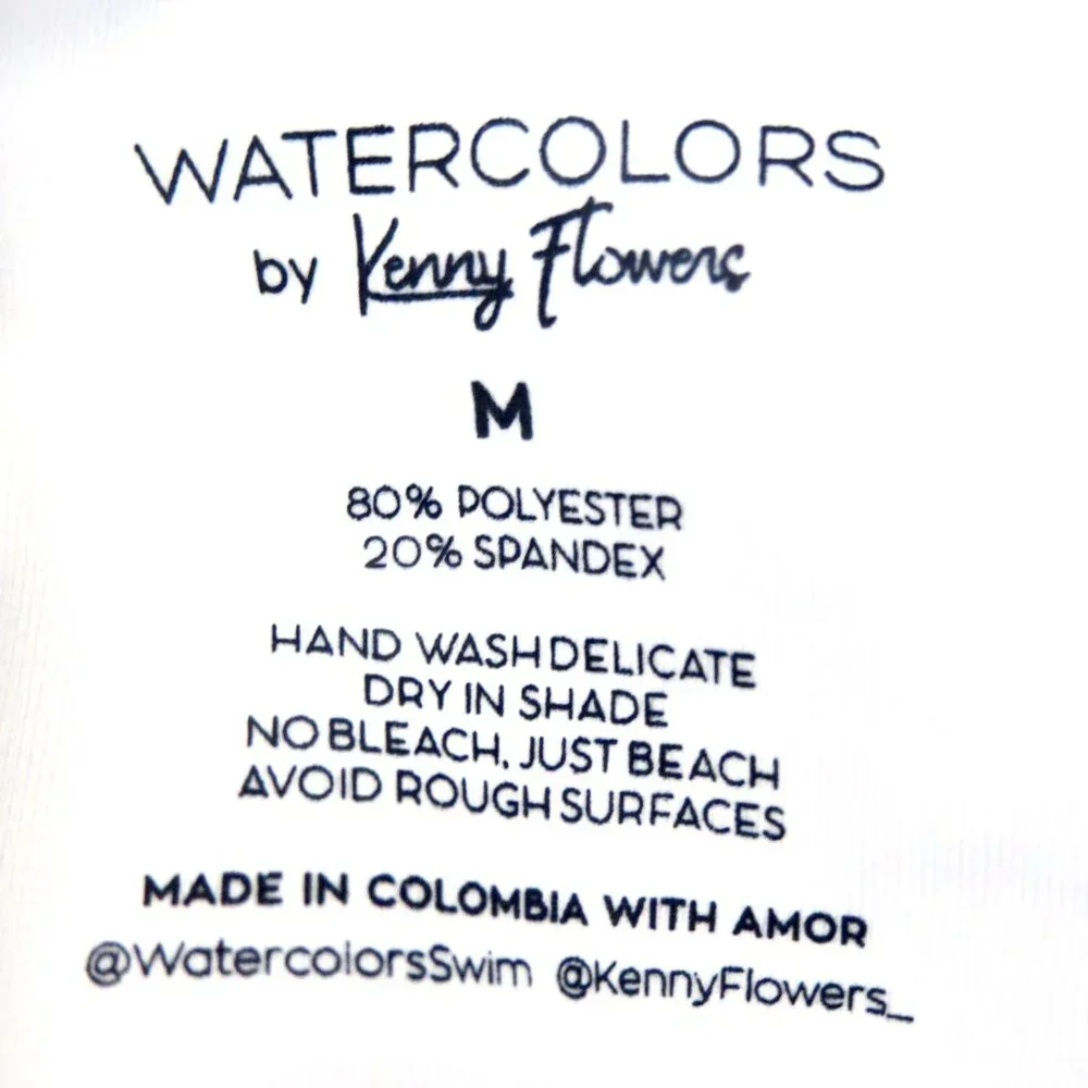 NEW! Kenny Flowers The Hamptons One Piece Swimsuit stripped SZ M - Picture 13 of 14